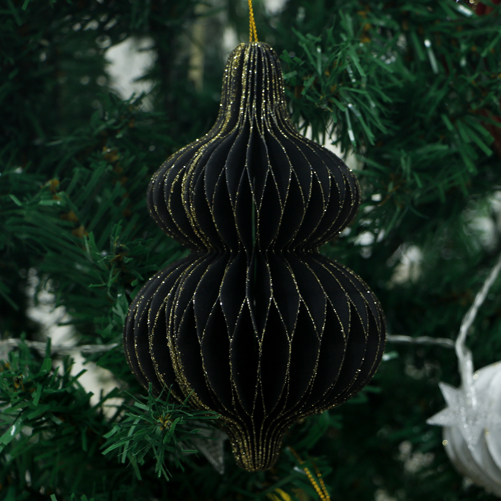 Gourd Shape Christmas Paper Honeycomb Ornaments-02.jpg